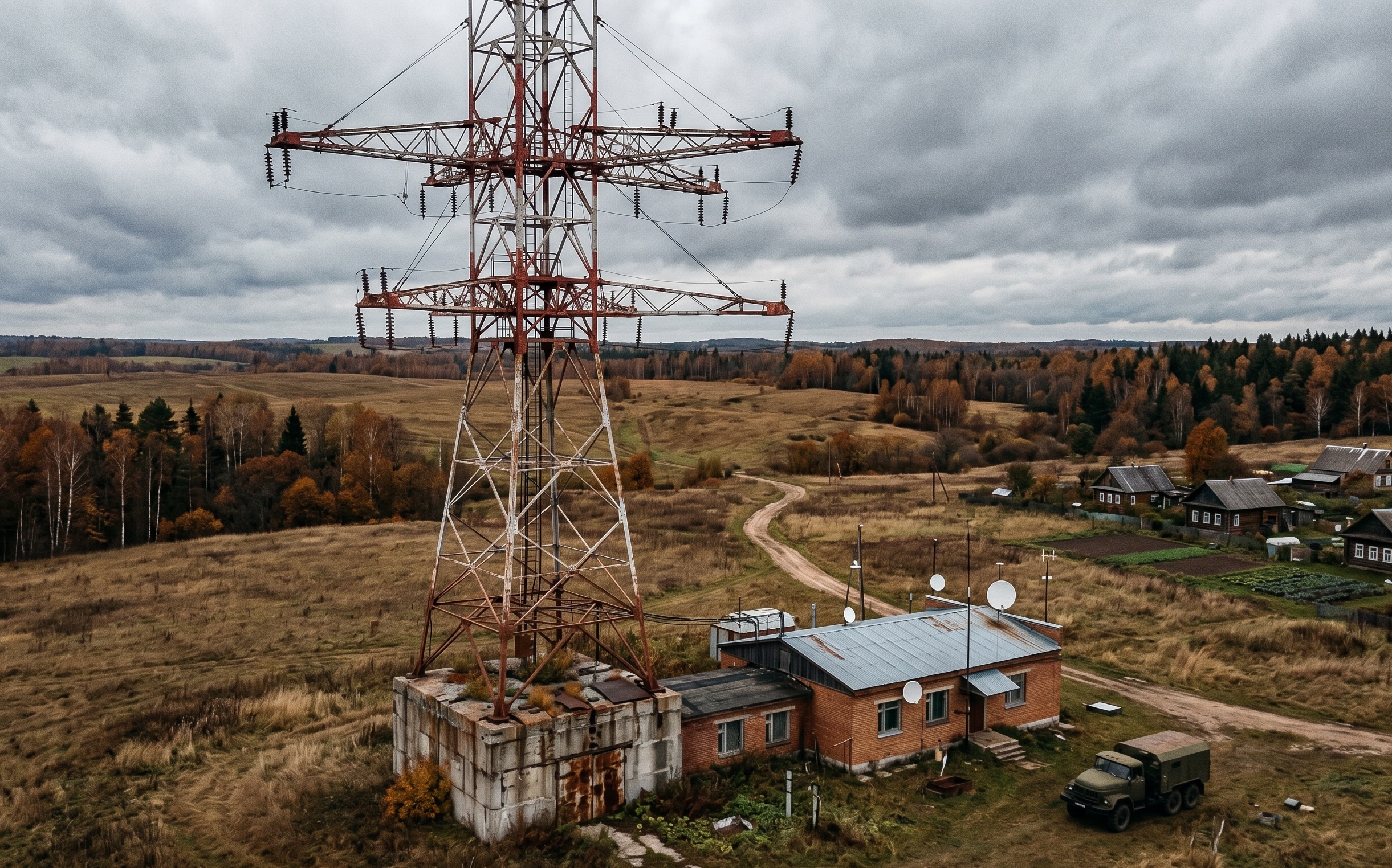 Russian radio tower