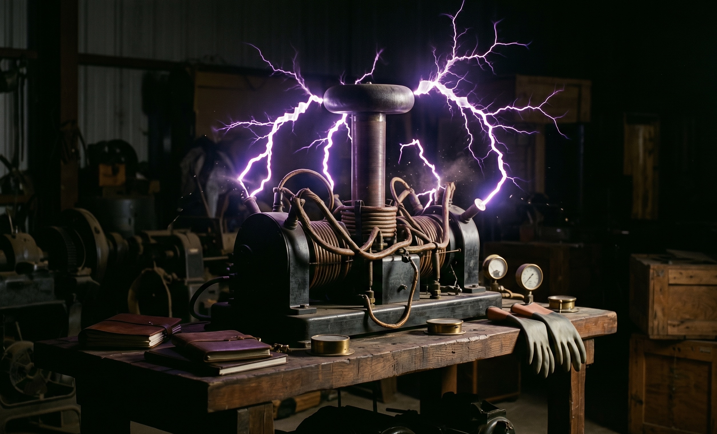 tesla machine